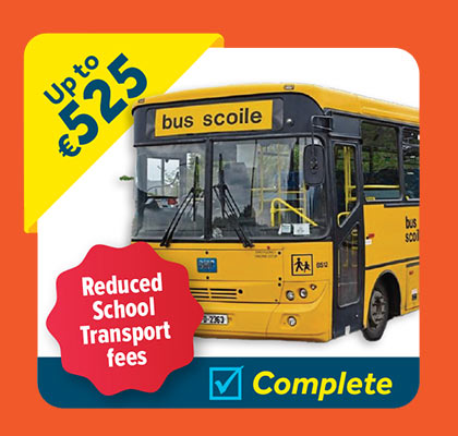 Reduced School Transport fees